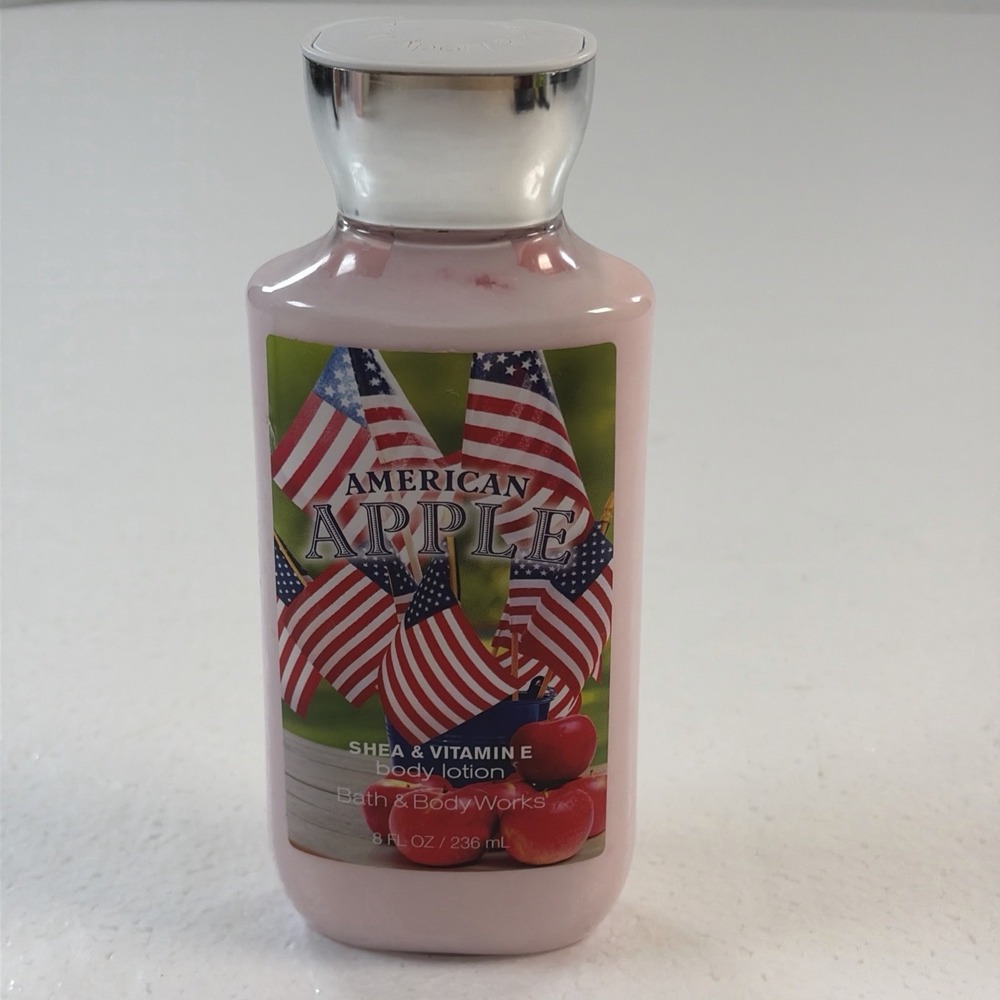 Bath And Body Works American Apple Body Lotion 8oz Retired Rare Discontinued